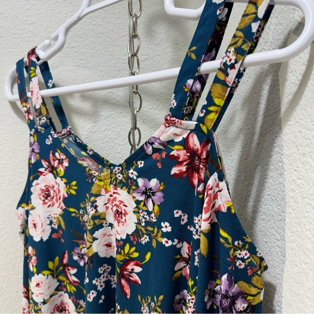 Torrid Floral Cold Shoulder top